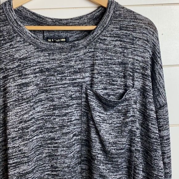 rag & bone | Oversized  Long Sleeve Pocket Tee | M - Picture 2 of 8